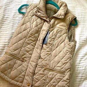 Brand new quilted vest